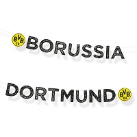 Guirnalda de BVB Dortmund de 1,80 m