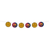 Banderín de FC Barcelona escudo