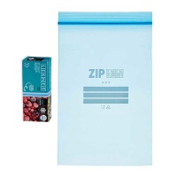 Bolsa con cierre zip de congelación de 27 x 17 cm - 20 unidades