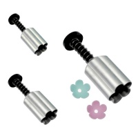 Cortador de flores mini con expulsor - PME - 1 unidad