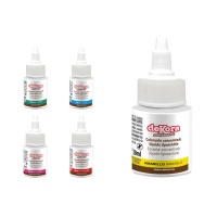 Colorante líquido liposoluble Azofree de colores de 30 ml - Dekora