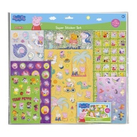 Set de pegatinas de Peppa Pig