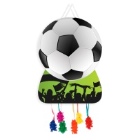 Piñata de fútbol de 62 x 46 cm