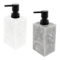 Dispensador de jabón mármol translúcido de 16,5 cm - 1 unidad