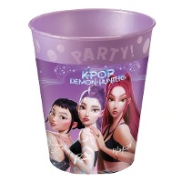 Vasos de K-Pop de 250 ml reutilizables - 4 unidades