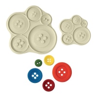 Moldes de botones - JEM - 2 unidades