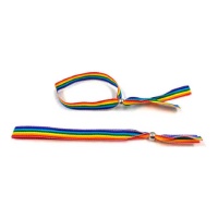 Pulsera de tela de bandera LGTB - 1 unidad