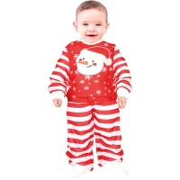 Pijama de Navidad con muñeco de nieve para bebé