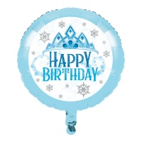 Globo de Snow princess de 45 cm - Creative Converting