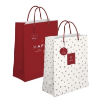 Bolsa de Love Smile de 45 x 33 cm - 1 unidad
