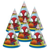 Sombreros de Spidey - 6 unidades