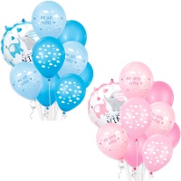 Bouquet de globos de elefante baby shower - 9 unidades