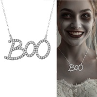 Collar de Boo con pedrería