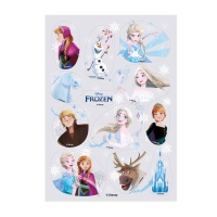 Obleas comestibles recortables de Frozen II Zero - Dekora - 12 piezas