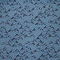 Tela jersey AW de algodón Anteater textures - Katia