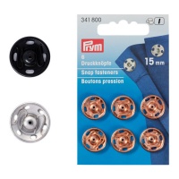Botones a presión de 1,5 cm - Prym - 6 pares