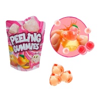 Gominola pelable de melocotón de 130 gr - Peeling Gummies