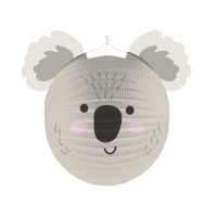 Farol decorativo de Koala de 25 cm - 1 unidad