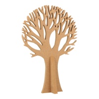 Silueta MDF Árbol 3D | 20 cm