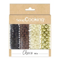 Kit de sprinkles de perlas choco mix de 48 gr