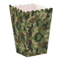 Caja de Camuflaje Militar alta - 12 unidades