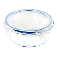 Tupper de 0,97 L de cristal redondo - Vier