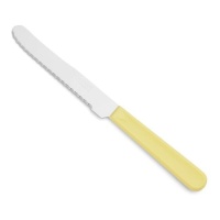 Cuchillo de mesa de 11 cm de hoja amarillo Table Basic - Arcos