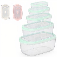 Tupper de 0,20, 0,40, 0,80, 1,75 y 2,8 L - 5 unidades