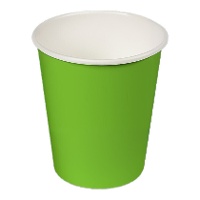 Vaso de 200 ml de cartón de colores - 24 unidades