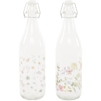 Botella de 1 L de flores - 1 unidad
