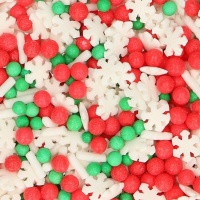 Sprinkles de mix navideño de 180 gr - FunCakes