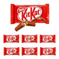 KitKat de chocolate con galleta - Nestlé - 6 unidades