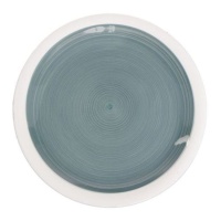 Plato azul postre de 19,3 cm - DCasa