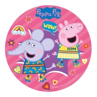 Papel de azúcar de Peppa Pig de 20 cm