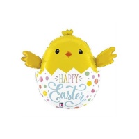 Globo de pollito de Happy Easter de 61 x 53 cm - Grabo