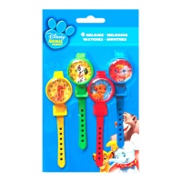 Relojes de dibujos Disney con juego de bolas - 4 unidades