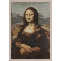 Kit de punto de cruz - Mona Lisa - DMC