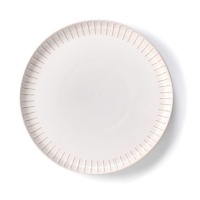 Plato de 27 cm marfil