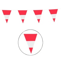 Banderín de Austria de triángulo de 10 m