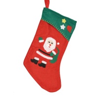 Calcetín de Papá Noel de 40 cm