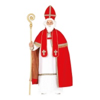 Disfraz de obispo San Nicolás para adulto