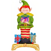 Globo de Elfo mágico con base de 1,1 m