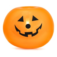 Calabazas con luz decorativas de 25 cm - 5 unidades