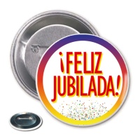 Chapa de Feliz Jubilada