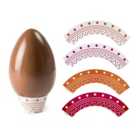 Base para huevos de chocolate de 130 a 250 gr - Decora - 16 unidades