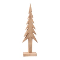 Árbol de Navidad de madera de 39 cm
