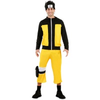 Disfraz de Naruto amarillo para hombre