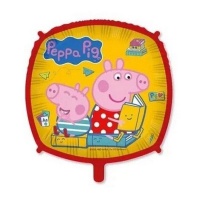 Globo de Peppa Pig cuadrado de 46 cm - Conver Party