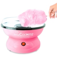 Máquina de algodón de azúcar y 100 g de azúcar rosa - Scrapcooking