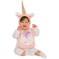 Sombrero y babero Unicornio para bebé